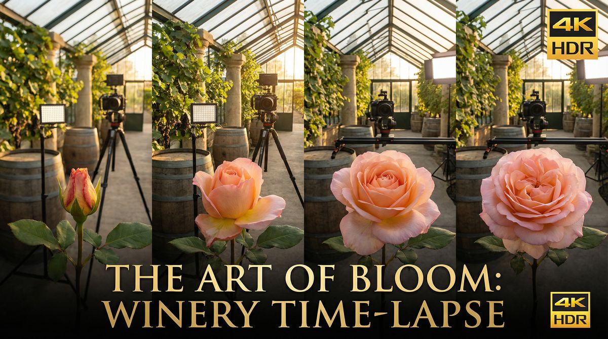 黑丝植物视频-延时摄影花朵绽放