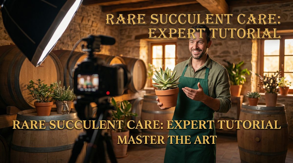 黑丝植物视频-多肉植物养护教程